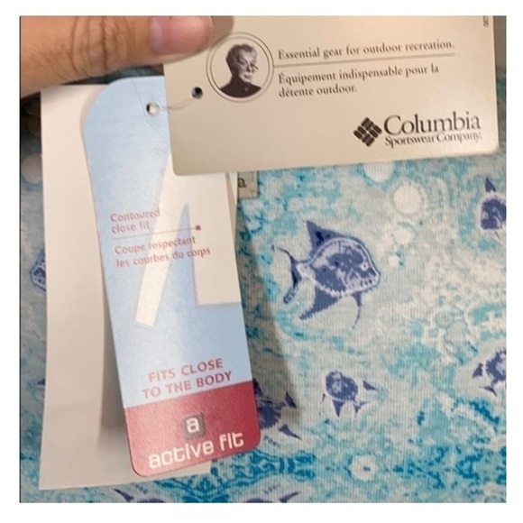 Columbia active fit water color bold print tanktop - Picture 4 of 5